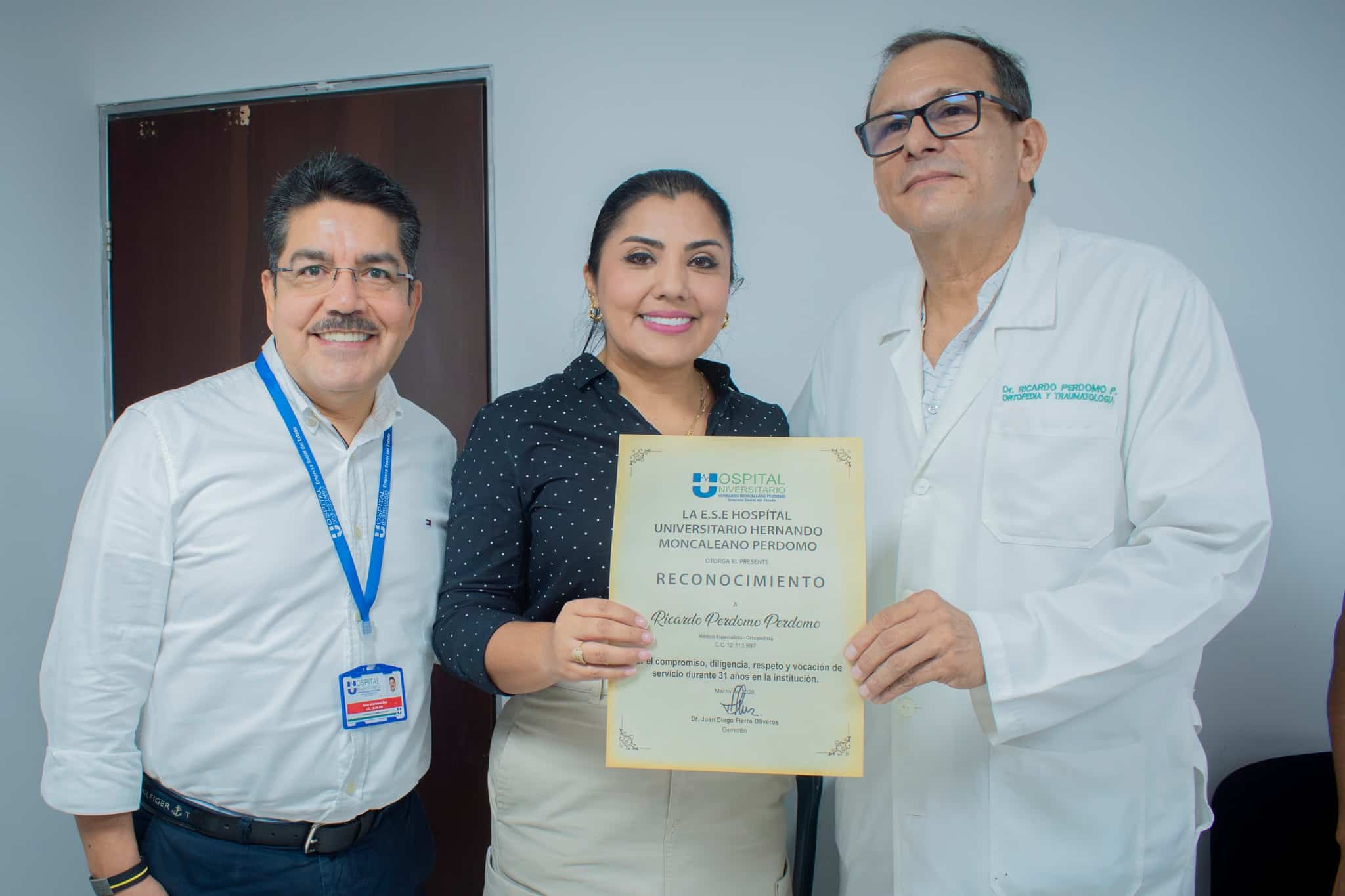 Buen viento y buena mar al doctor Ricardo Perdomo Perdomo