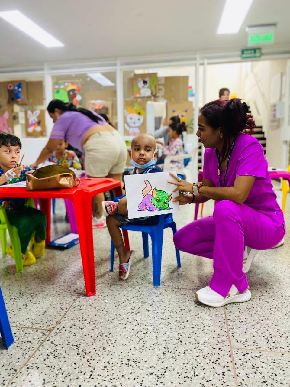 Cuando el arte toca el corazón, también alivia el alma