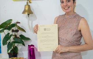 Lina tocó la campana